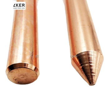 Electrical copper rod Copper clad steel ground rod copper bonded earth rod